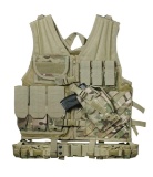 ROTHCO #6384 Tactical Cross Draw Vest Camo NWT