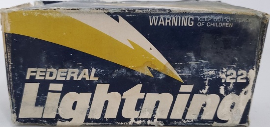 500 Rounds Of Federal Lightning .22 LR Ammo
