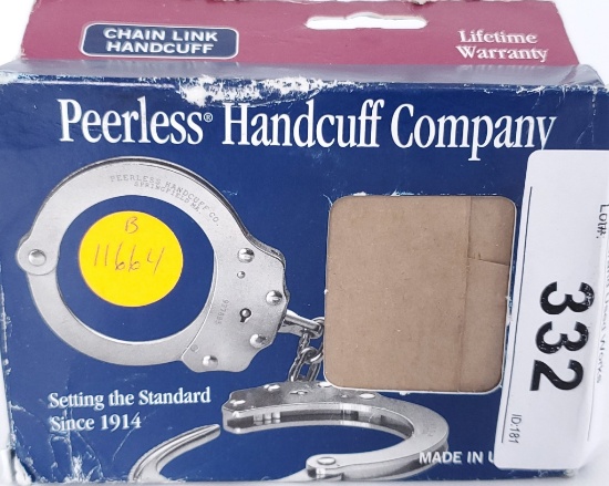 Peerless Handcuff Chain Link Handcuff