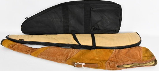 Lot of three Rifle / Shotgun soft Cases various
