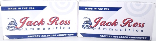 100 Rounds Of Jack Ross Reloaded .40 S&W Ammo
