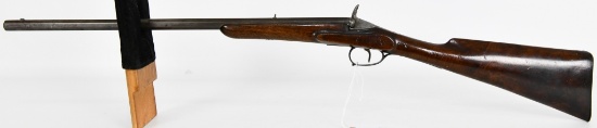 Unmarked Single Shot Belgium Flobert Rifle