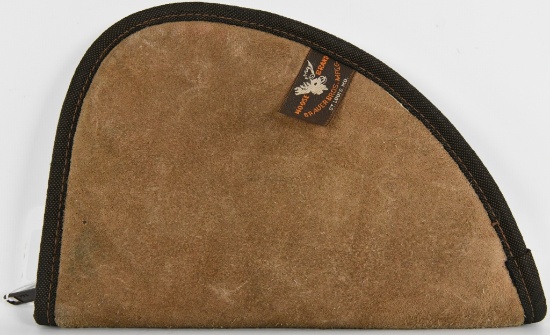 Moose Brand Suede Padded Pistol Case Small