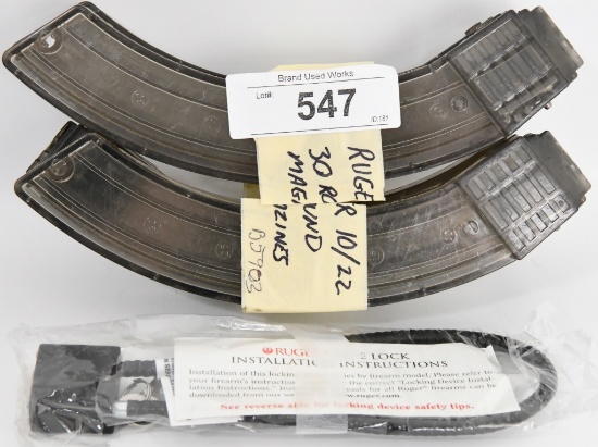 (4) Eagle 2230 Ruger 10/22 Magazine Smoke 30rd