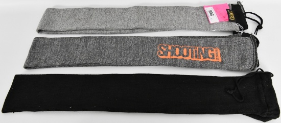 Lot of three Rifle Sock cases