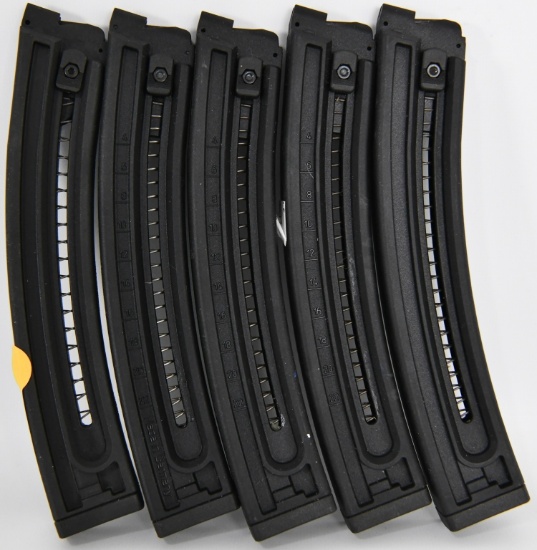 (5) German Sport Guns GSG16 22 LR 22 rd Mags