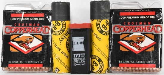 BB Lot Crossman COpperhead & Daisy Golden Bullseye
