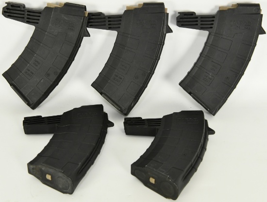 (5) Tapco Intrafuse SKS 7.62X39mm 20 Rd mags