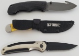 Lot of 3 Knives Schrade - Gerber - Old Timer