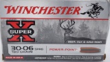 20 Rounds Winchester Super X .30-06 Springfield
