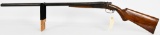 Belgium T. Barker Side By Side Hammer Shotgun 12GA