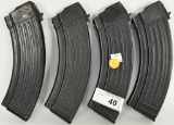 (4) AK mags 7.62X39 30 rd Magazines