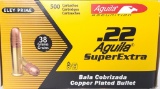 500 Rounds Aguila SuperExtra 22 Long Rifle Ammo