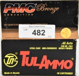 63 rds of .45 auto ammo PMC and Tulammo see below