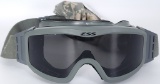 Ess Clear/Smoke Gray Tactical Goggles, Anti-Fog