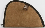 Moose Brand Suede Padded Pistol Case Small
