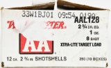 250 Rounds Of Winchester AA 12 Ga Shotshells