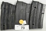 (3) RUGER Mini 14 .223 30 rd Magazines