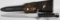 Swiss M 57 Bayonet with Scabbard & Frog