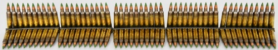 100 Rounds of 5.56X45 NATO Green Tip XM855