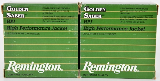 50 Rounds Remington Golden Saber .45 ACP Ammo