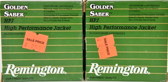 50 Rounds Remington Golden Saber 45 ACP Ammunition
