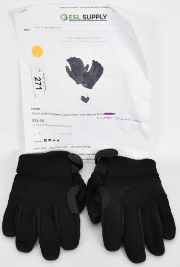 Hatch SGK100 Street Guard Glove w/Kevlar, XLG