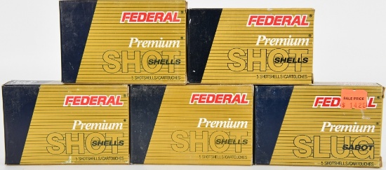 25 Rounds Federal Premium 12 Ga 00 Buck Buckshot