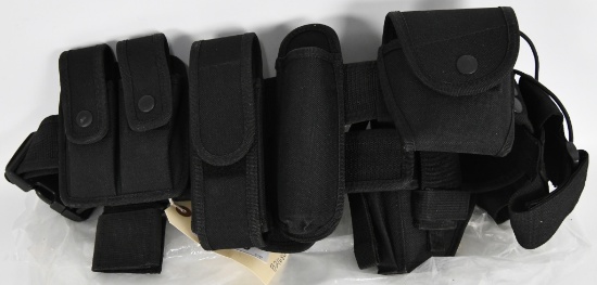 Law Enforcement Duty Gear Belt with Attachments