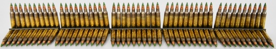 100 Rounds of 5.56X45 NATO Green Tip XM855
