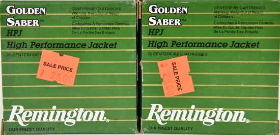 50 Rounds Remington Golden Saber 45 ACP Ammunition