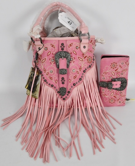 Fringe Concealed Carry Crossbody Bag & Wallet