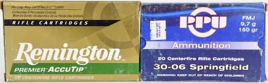 40 Rounds Of .30-06 Springfield Ammunition