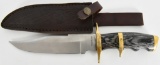 Timber Rattler Western Outlaw Full Tang Bowie Knif