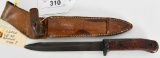 CZECH MILITARY VZ-58 BAYONET WITH SCABBARD