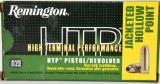 50 Rounds Remington High Terminal Performance 9mm