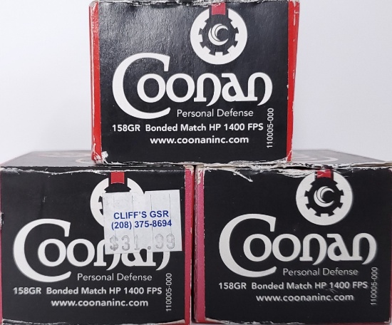 60 Rounds Of Coonan .357 Magnum Ammunition