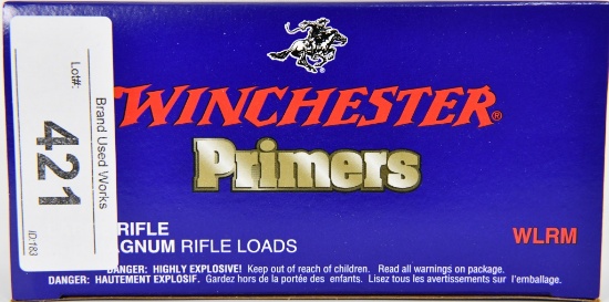 Winchester Large Rifle Magnum Primers 1000 ct bx