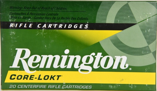 20 Rounds Remington .264 Winchester Magnum Ammo