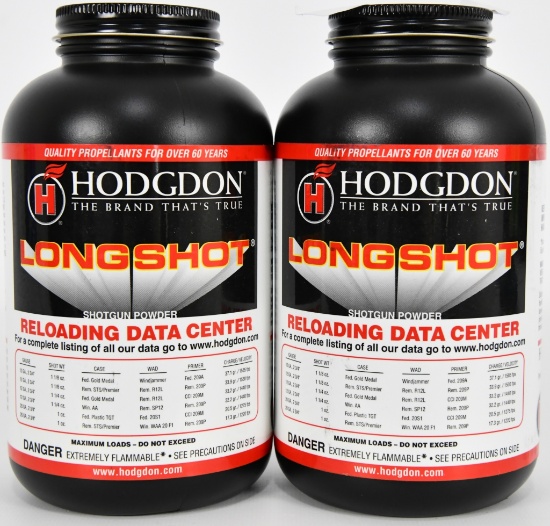 Lot of 2 Bottles new Hodgdon Pistol/Shotgun Longs