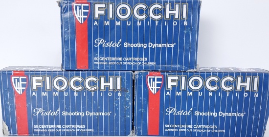 150 Rounds Fiocchi .40 S&W Ammunition FMJTC