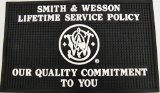 S & W LIFETIME SERVICE POLICY COUNTER MAT