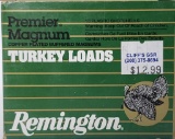 10 Rounds Remington Premier 20 Ga Turkey Loads