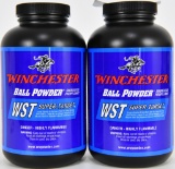 Lot of 2 new Bottles Winchester Ball Powder 1lb