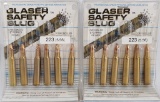 12 Rounds Of .223/5.56 Glaser Safety Slug Ammo