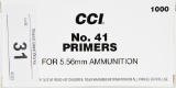 CCI Military #41 for 5.56 Nato Primers Box of 1000