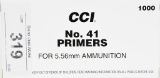 CCI Military #41 for 5.56 Nato Primers Box of 1000