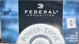 20 Rounds Federal Power-Shok 338 Fed Ammo