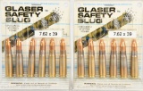 12 Rounds of Glaser Safety Slugs 7.62x39 Ammo