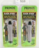 Lot of 2 Primos Slick Stick 5-in-1 Friciton Call m